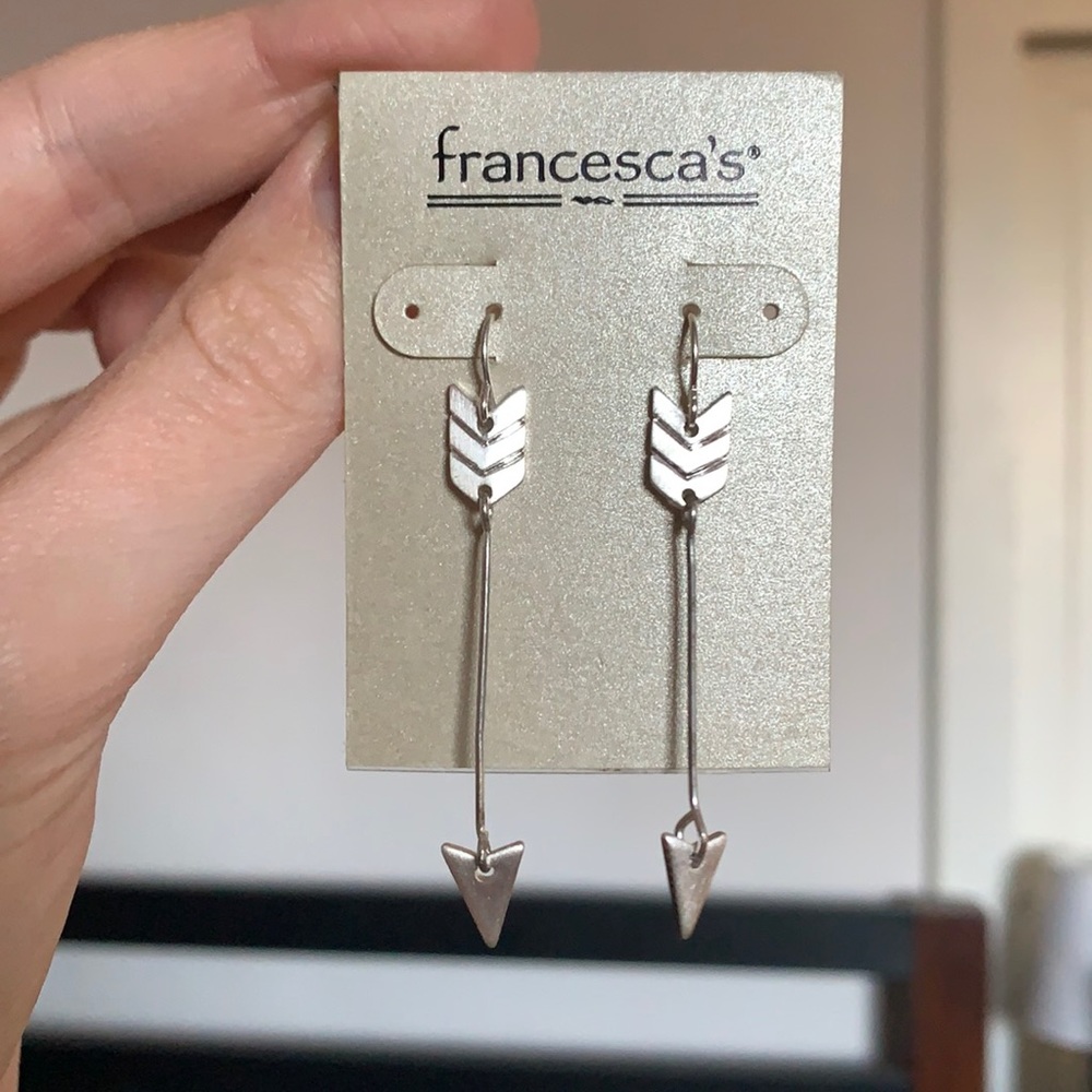 Francesca’s arrow earrings! Never worn!